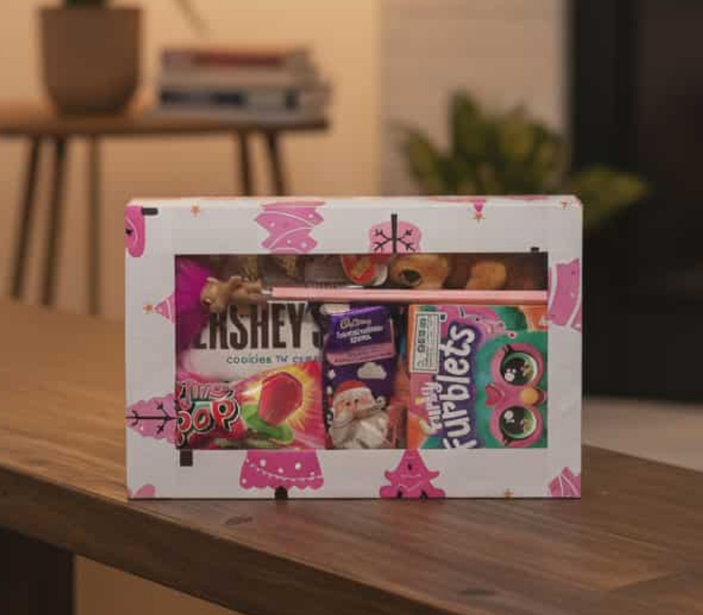 90s Nostalgia Christmas Gift Box with Retro Toys Y2K 2000s Throwback Childhood Memories Tamagotchi